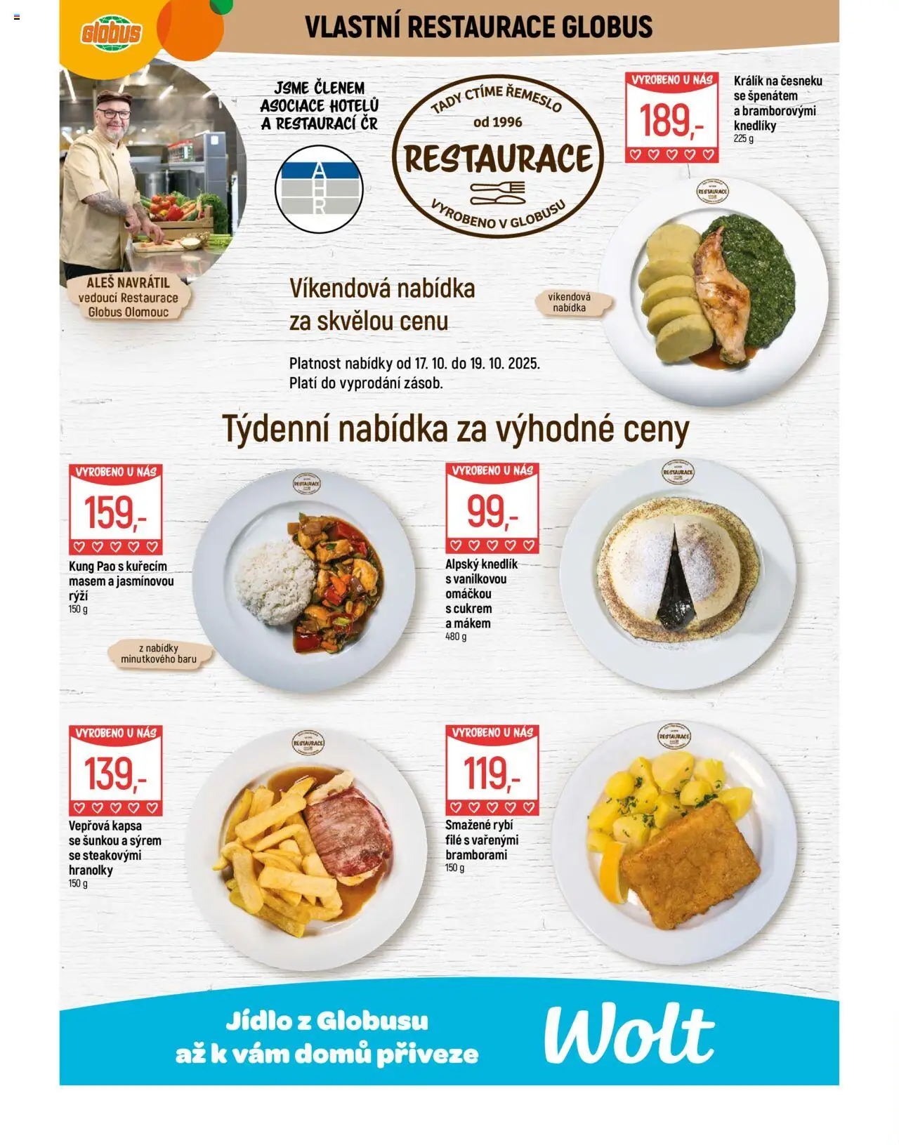 Globus leták - Olomouc od 15.10.2025 | Strana: 13 | Produkty: Globus, Hranolky, Kung pao, File