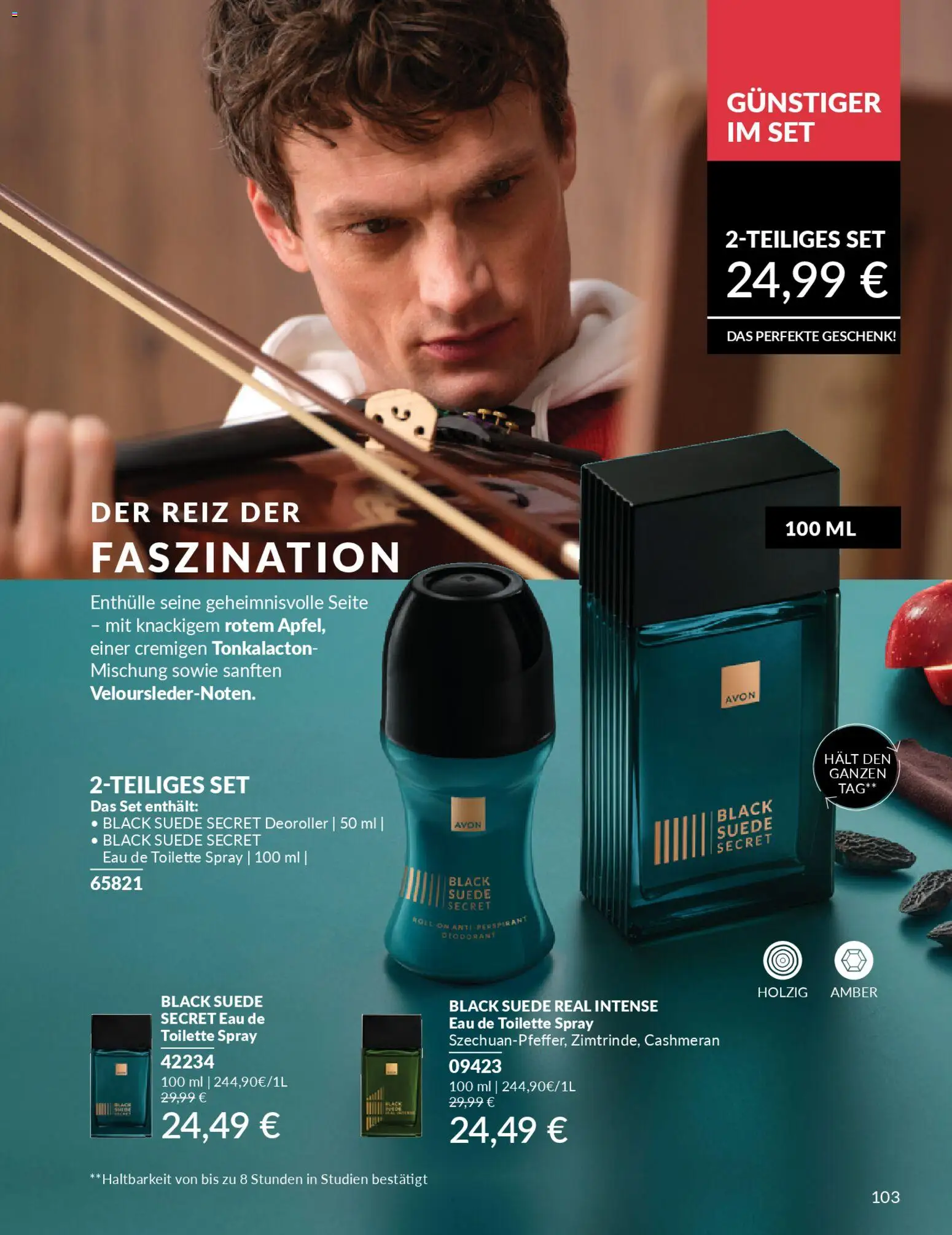 AVON Katalog März 2026 – gültig ab 01.03.2026 | Seite: 105 | Produkte: Toilette, Eau de Toilette, Deodorant