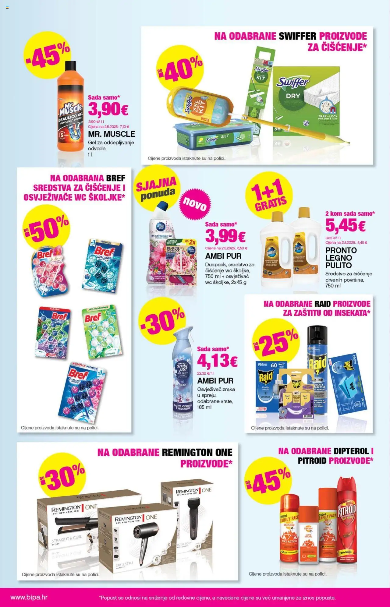Bipa katalog | vrijedi od 21.08.2025 | Stranica: 4 | Proizvodi: Miris, Sredstva za čiščenje, Lenor