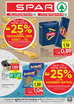 Spar Flugblatt ab 06.11.2025 gültig