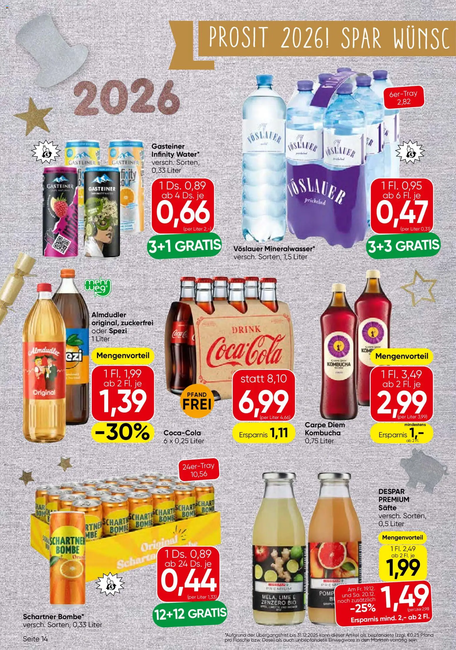 Eurospar Flugblatt - Steiermark gültig ab 18.12.2025 | Seite: 14