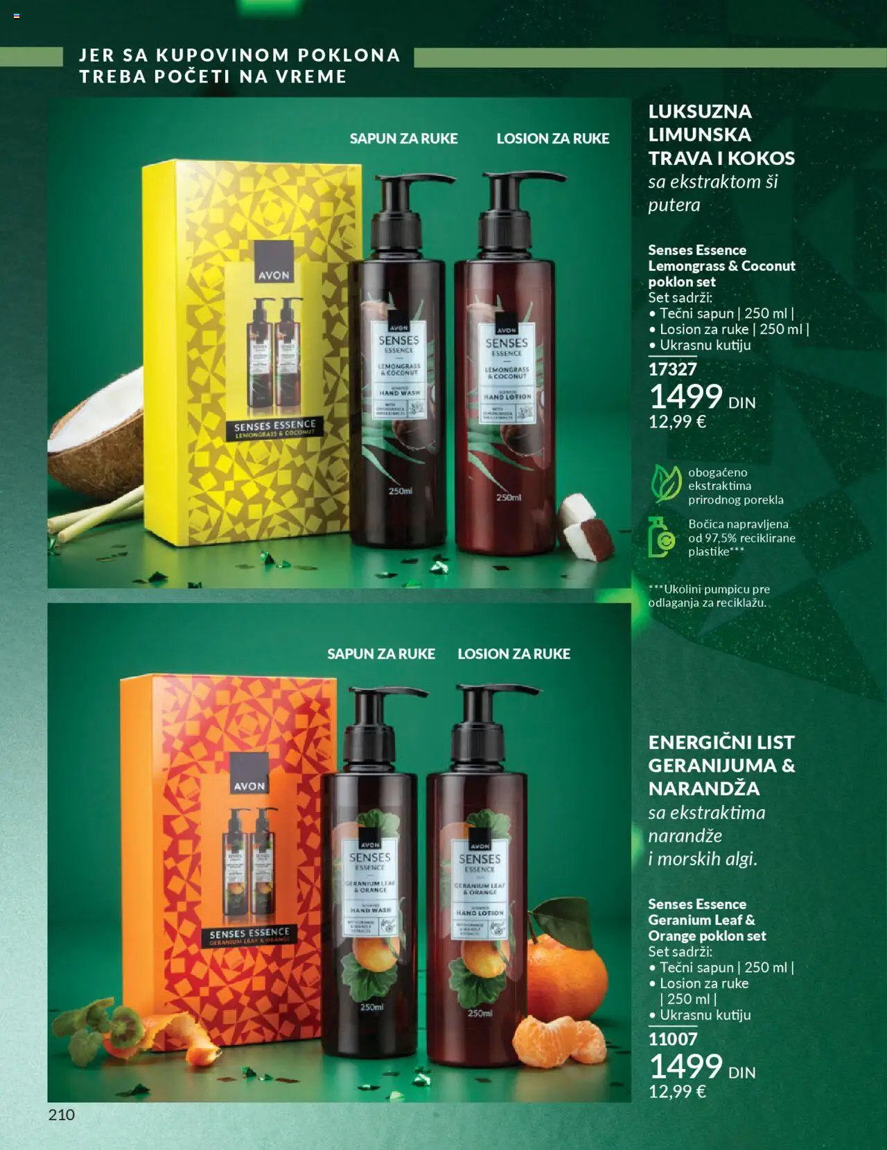 AVON katalog - važi od 01.10.2025 | Strana: 210 | Proizvode: Tečni sapun, Sapun, Narandže