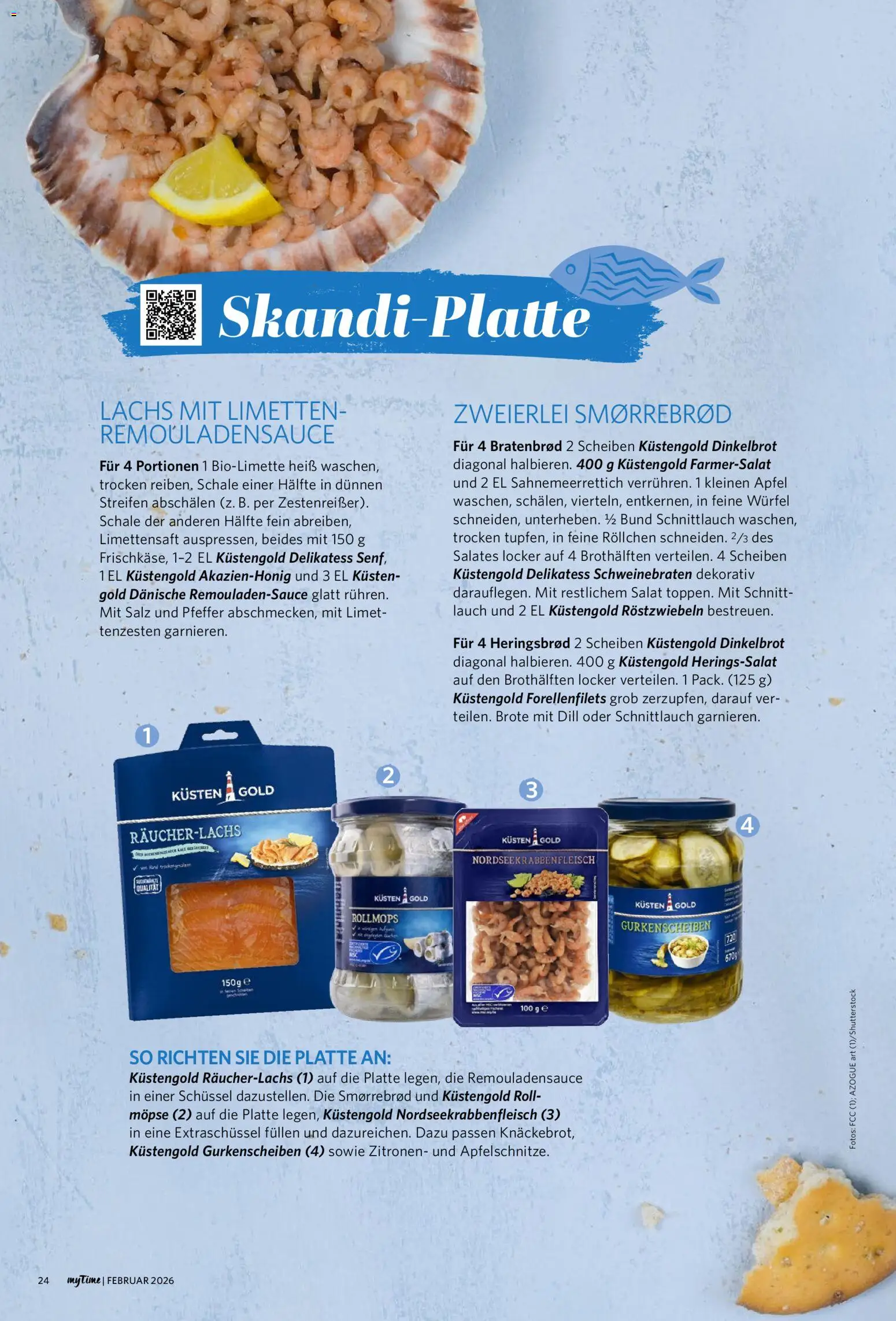 Famila Nordwest myTime Februar 2026 – gültig ab 01.02.2026 | Seite: 24 | Produkte: Limetten, Lachs, Pfeffer, Zitronen
