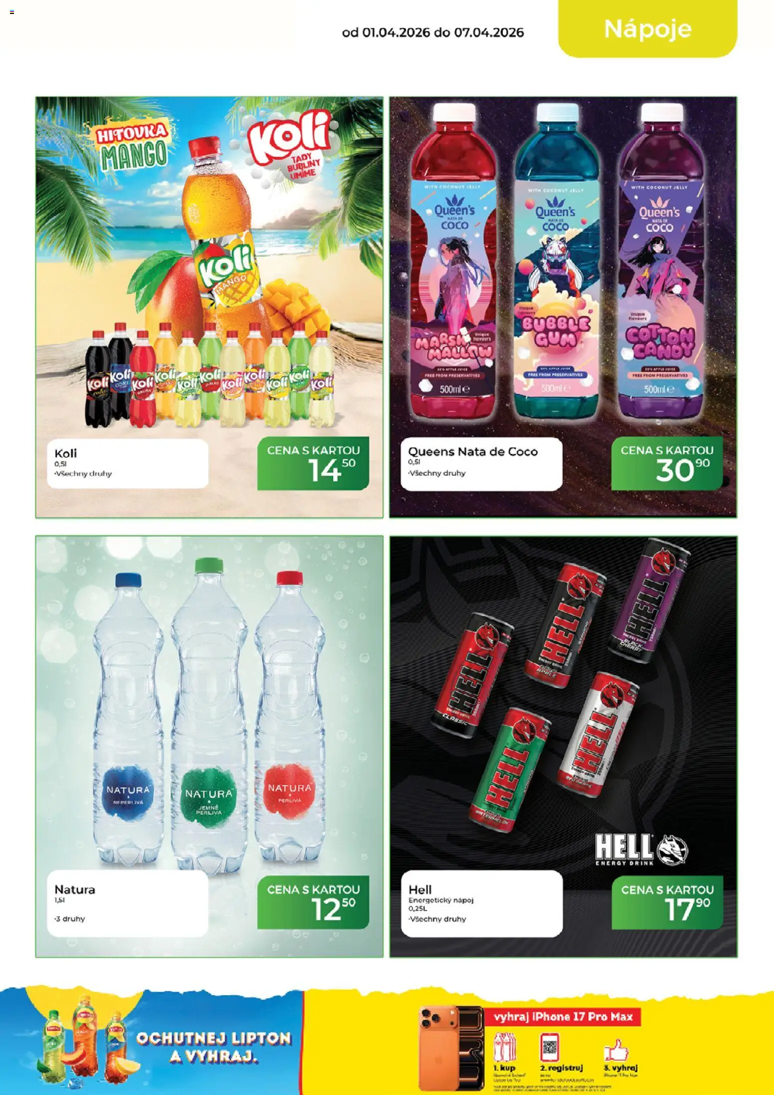 Tamda Foods leták od 01.04.2026 | Strana: 15 | Produkty: Mango, Iphone, Energetický nápoj, Energy drink