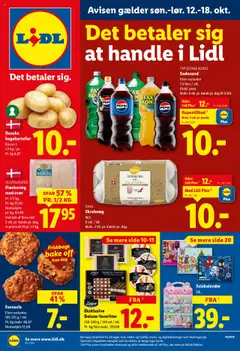 Lidl - Tilbudsavis gyldig fra 12.10.2025