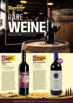 TopCC Aktionen Weine ab 08.12.2025 gültig