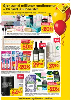 Forhåndsvisning av Rusta kundeavis gyldig fra 23.03.2026 | Side: 3 | Produkter: Munnpleie, Knagger, Shampoo, Duftpinner