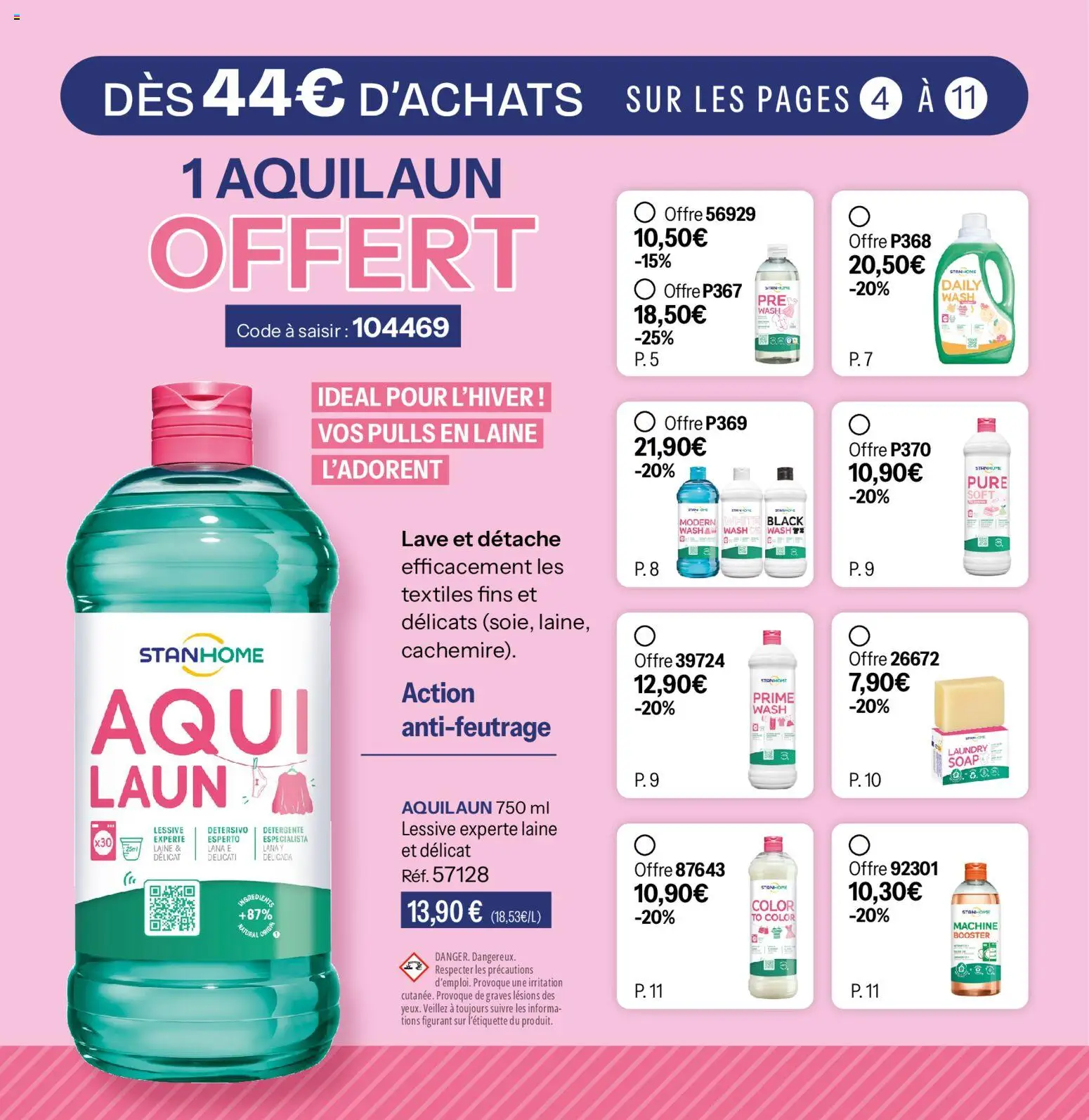 {H1} | Page: 4 | Produits: Lessive