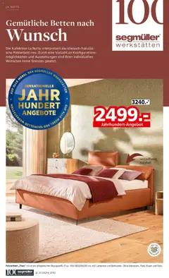 Segmüller Betten gefertigt in Bayern ab 17.10.2025 gültig | Seite: 2 | Produkte: Kissen, Lattenrost, Polsterbett