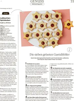 Migros - Magazin ab 09.12.2025 gültig | Seite: 33 | Produkte: Mehl, Butter, Zucker, Cutter