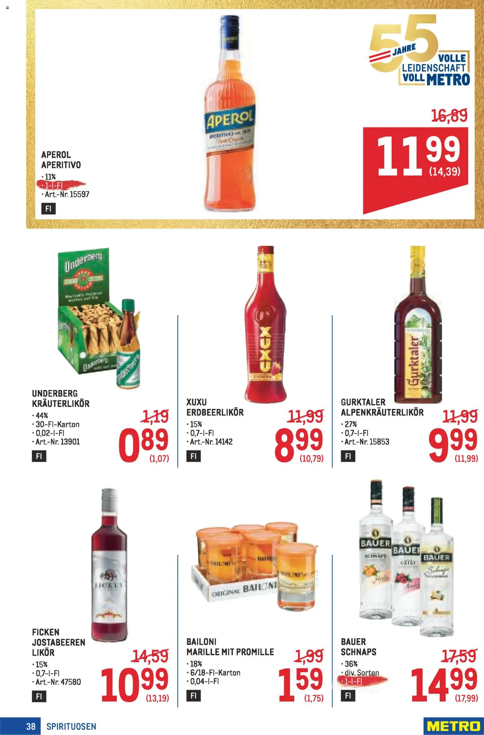 Metro angebote Profi gültig ab 16.04.2026 | Seite: 38