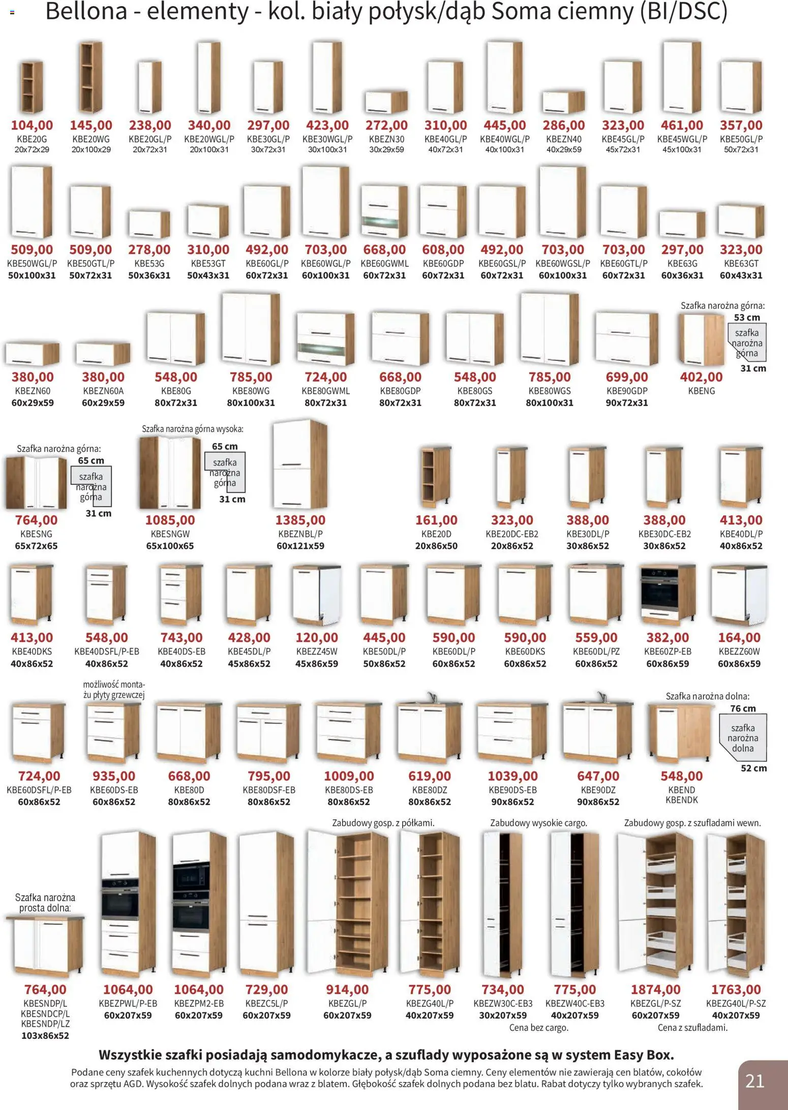 Bodzio Katalog od 01.04.2026 | Strona: 21 | Produkty: Plyty