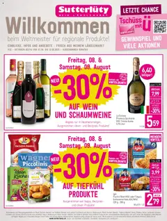 Vorschau von dem Prospekt - Sutterlüty Flugblatt gültig ab 07.08.2025
