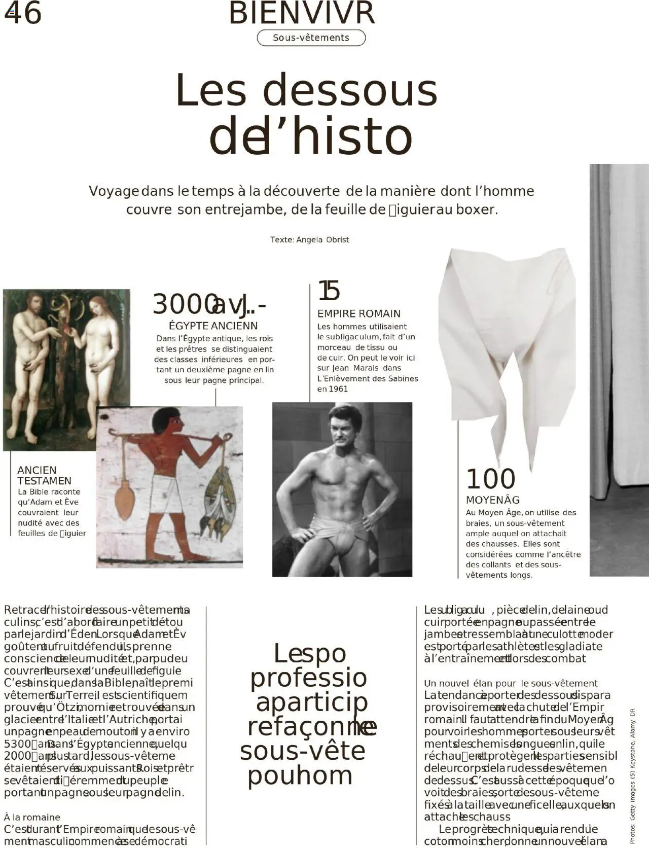 Migros Magazin FR – gültig ab 13.10.2025 | Seite: 46 | Produkte: Dessous
