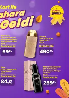 01.10.2025 tarihinden itibaren geçerli olan Gratis kataloğu önizlemesi | Sayfa: 5 | Ürünler: Parfüm, Makyaj