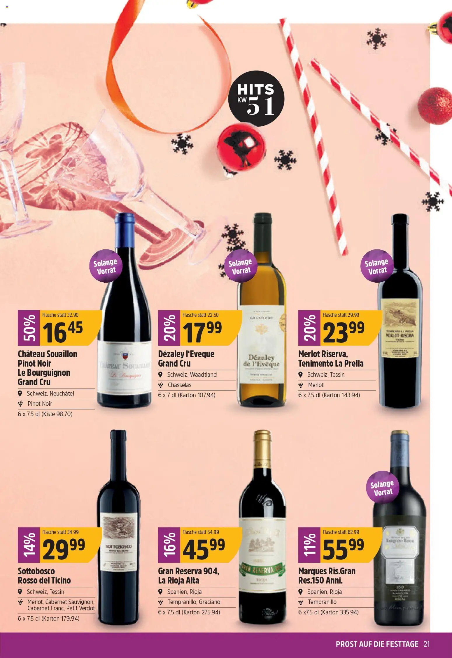 TopCC Aktionen – gültig ab 15.12.2025 | Seite: 21 | Produkte: Merlot