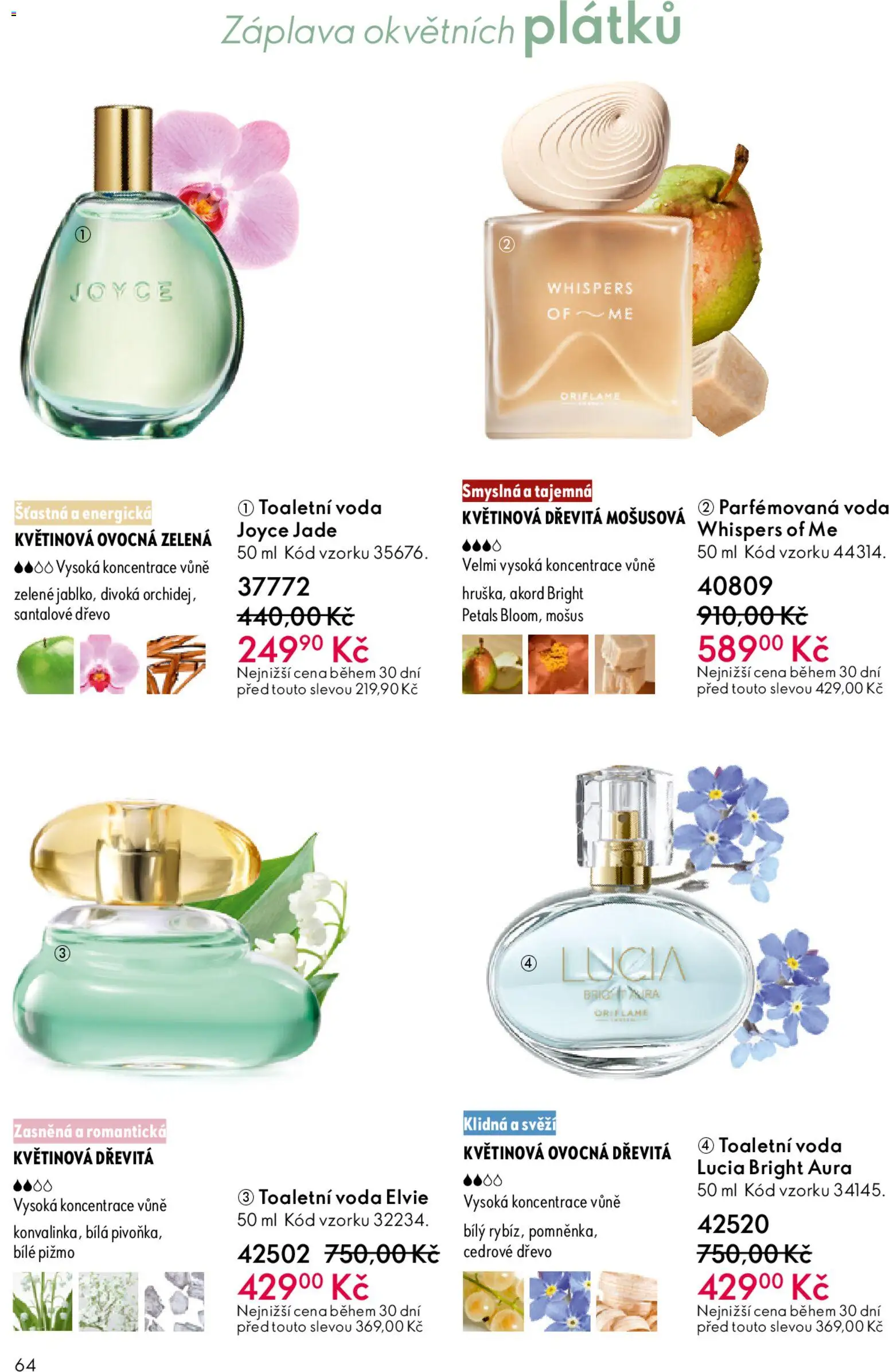 Oriflame katalog č. 05/2026 od 25.03.2026 | Strana: 64 | Produkty: Voda, Toaletní voda