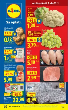 Lidl leták platný od 08.01.2026