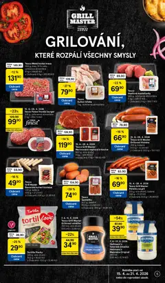Náhled letáku Tesco Grill Master Bavorská kuřecí klobása, 220 g, balená od 15.04.2026 | Strana: 5