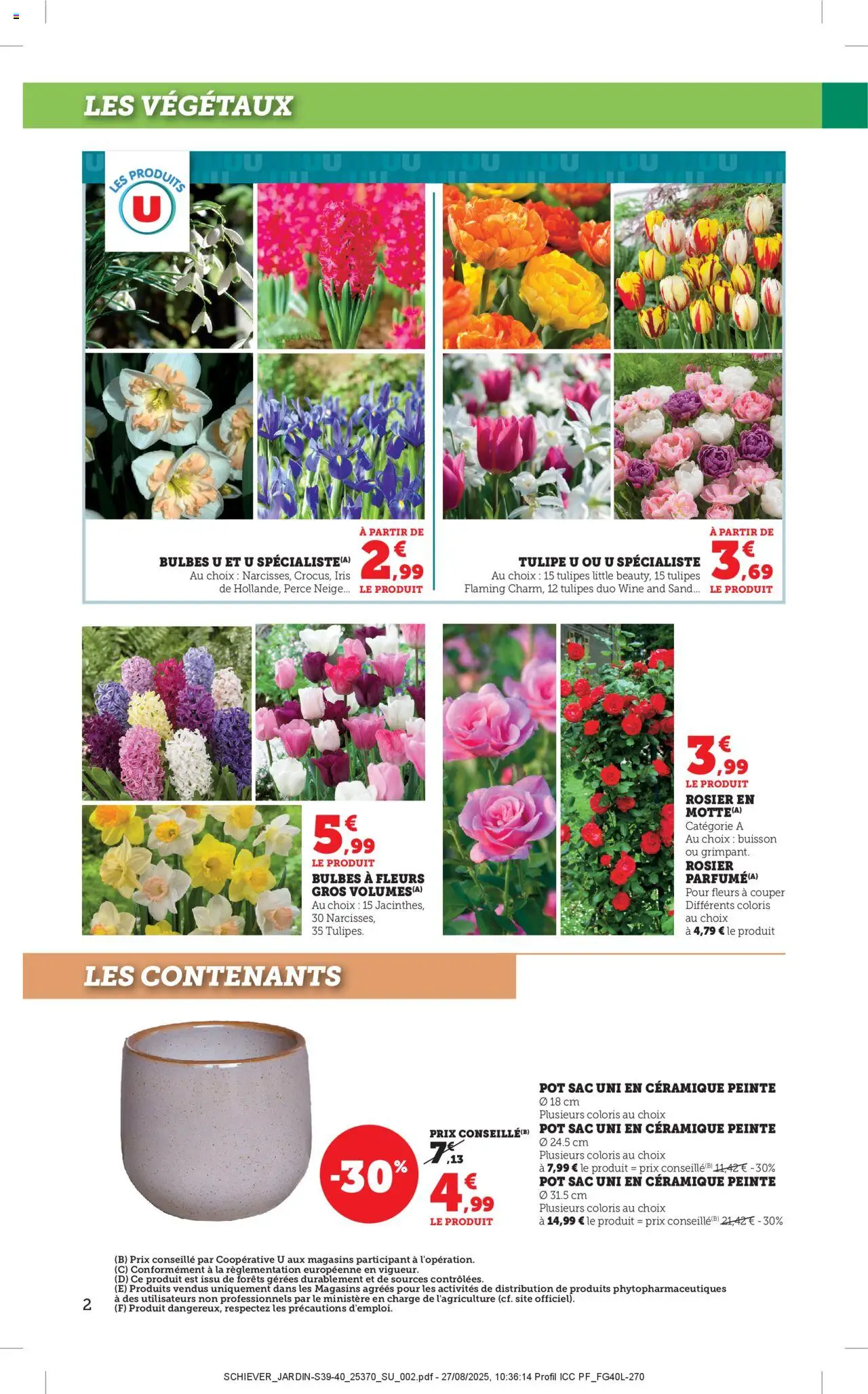  | Page: 2 | Produits: Rosier, Sac, Tulipes