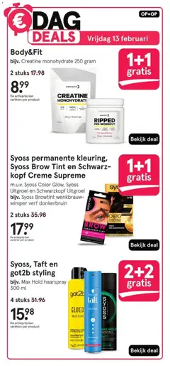 Etos - Folder - Voorbeeld van een folder van Etos, geldig van 09.02.2026 | Pagina: 7 | Producten: Kan, Haarspray, Crème