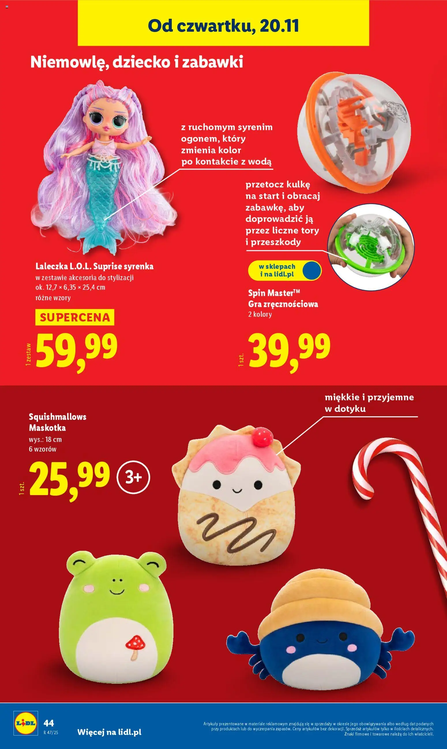 Lidl Black Friday od 17.11.2025 | Strona: 48 | Produkty: Gra, Woda