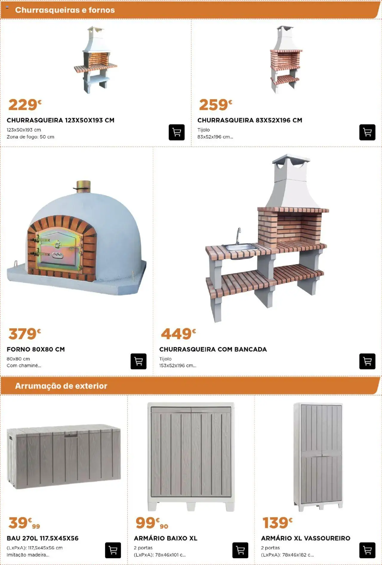BricoMarché - Catálogo Jardim Outono Inverno │ válido de 02.10.2025 | Página: 17 | Produtos: Forno, Armário, Bancada, Portas