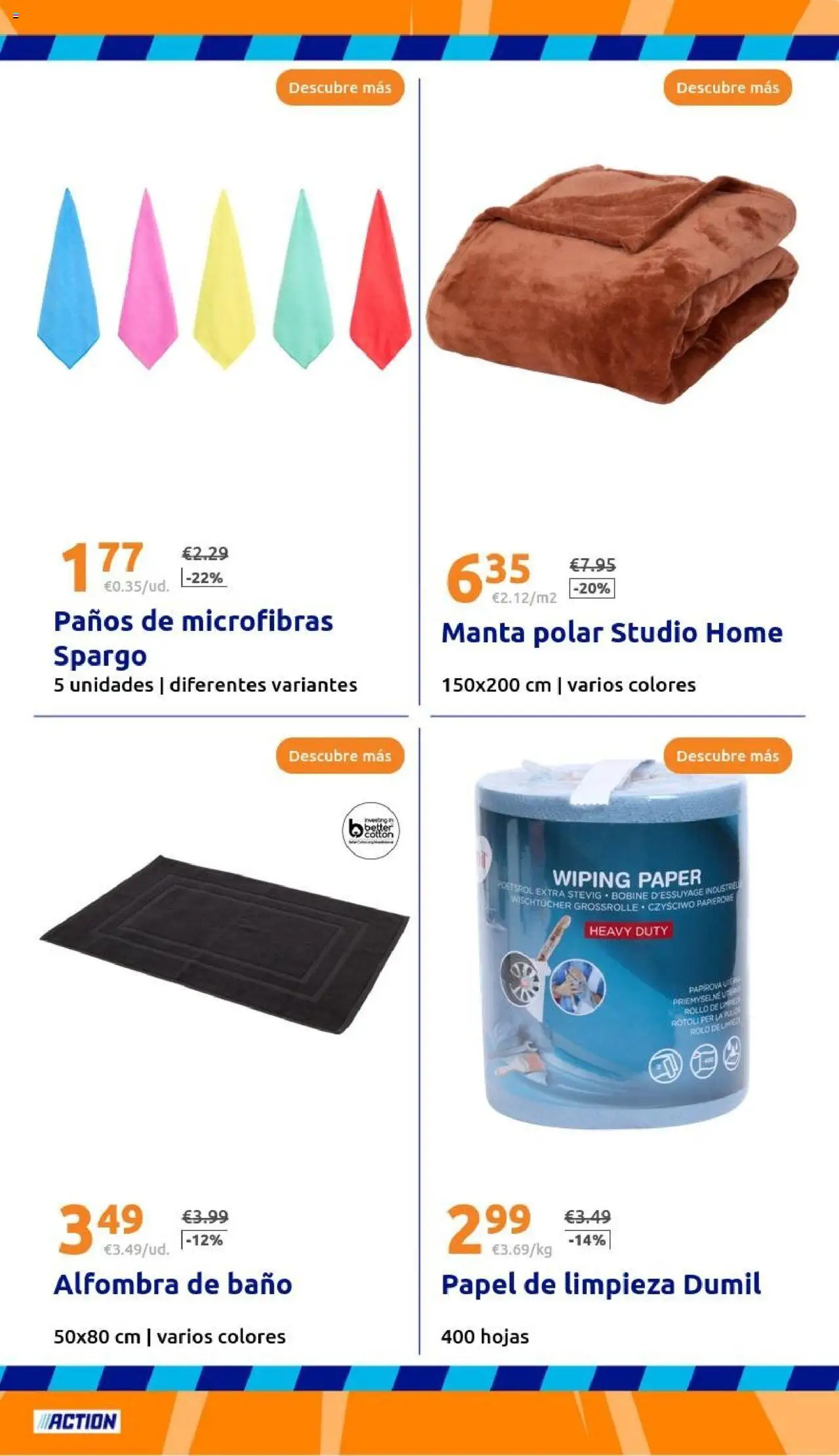 Action - Action ES week 37 2025 │ válido desde el 10.09.2025 | Página: 25 | Productos: Manta, Baño, Alfombra