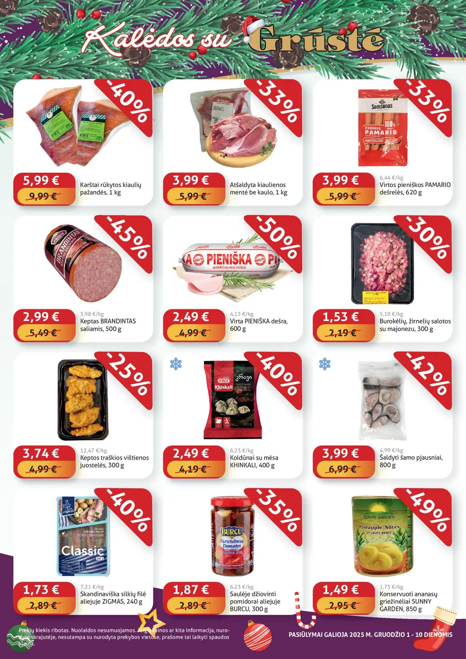 GRUSTE akcijos nuo 01.12.2025 | Puslapis: 2
