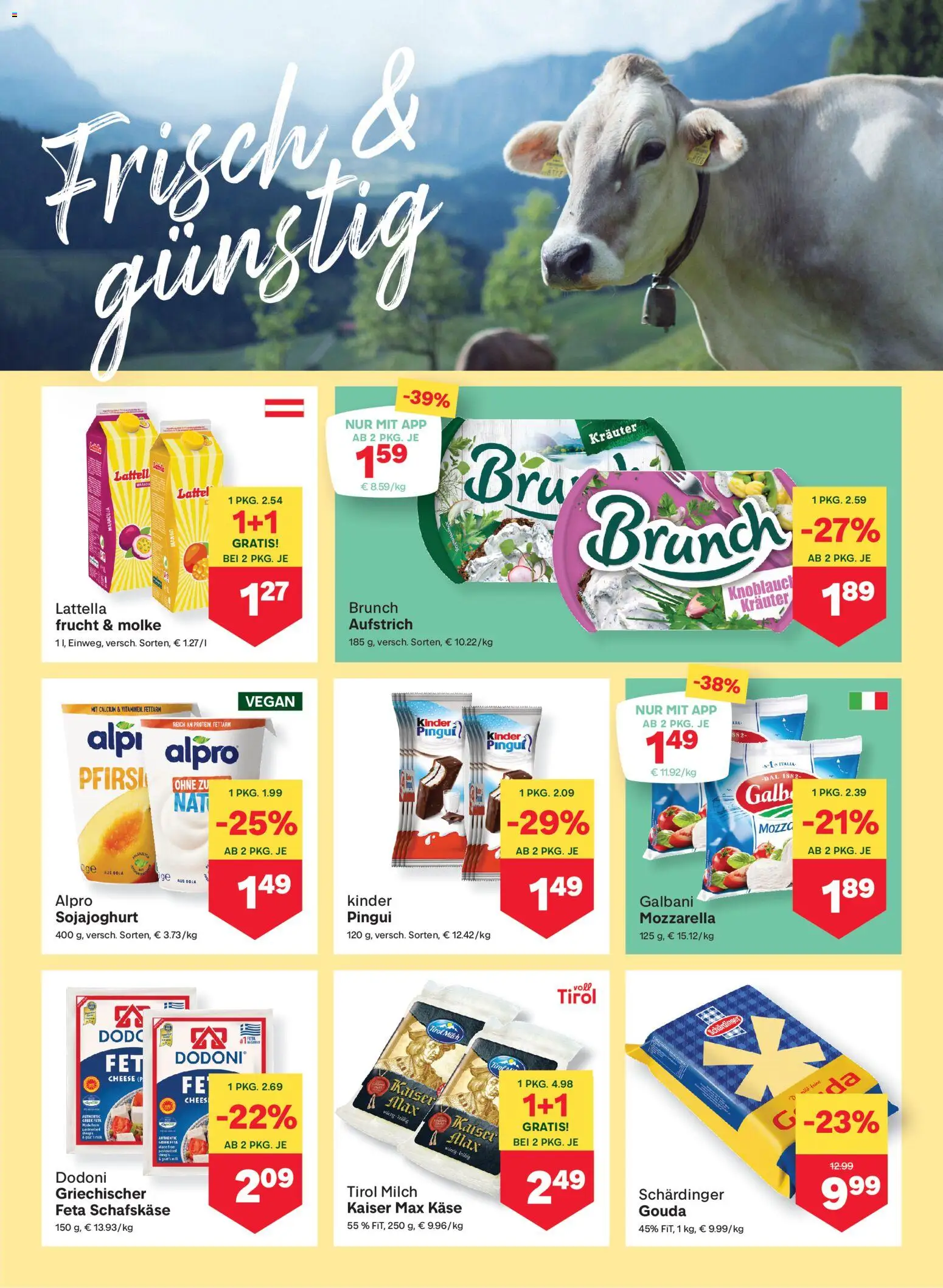 MPREIS Flugblatt gültig ab 30.10.2025 | Seite: 5 | Produkte: Mango, Knoblauch, Milch, Käse