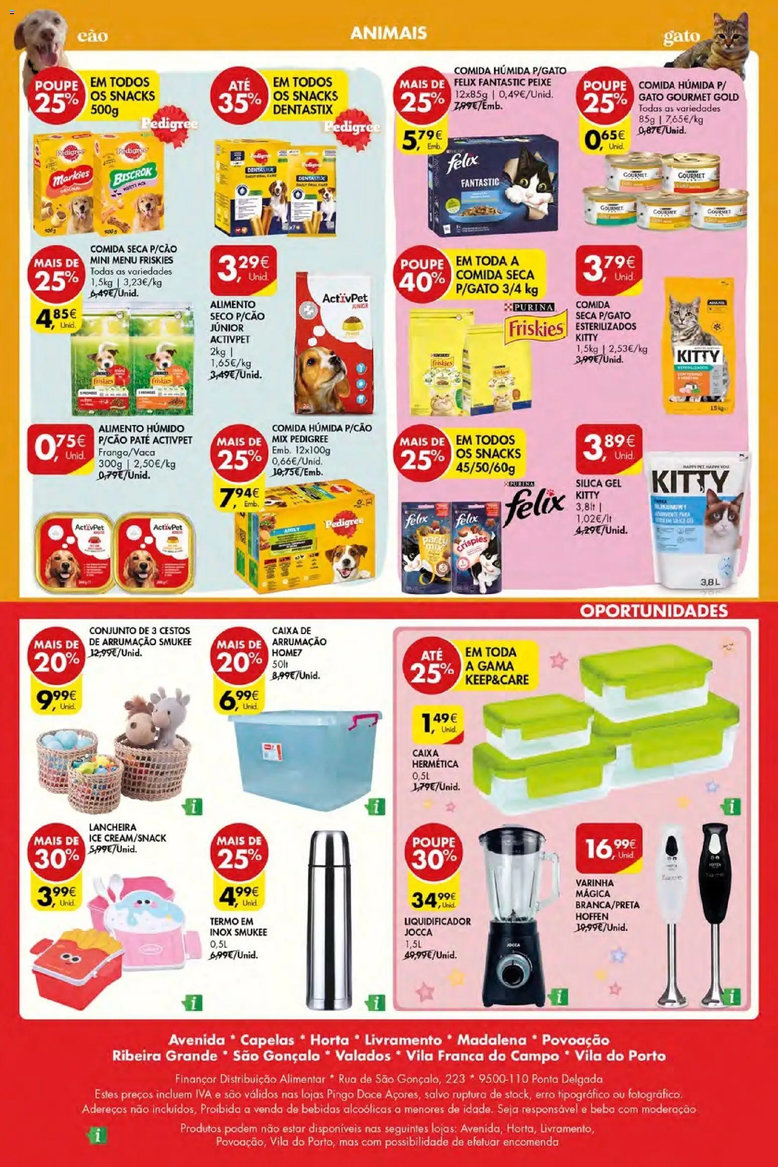 Pingo Doce Poupe Esta Semana Açores │ válido de 15.01.2026 | Página: 28 | Produtos: Liquidificador, Caixa, Peixe