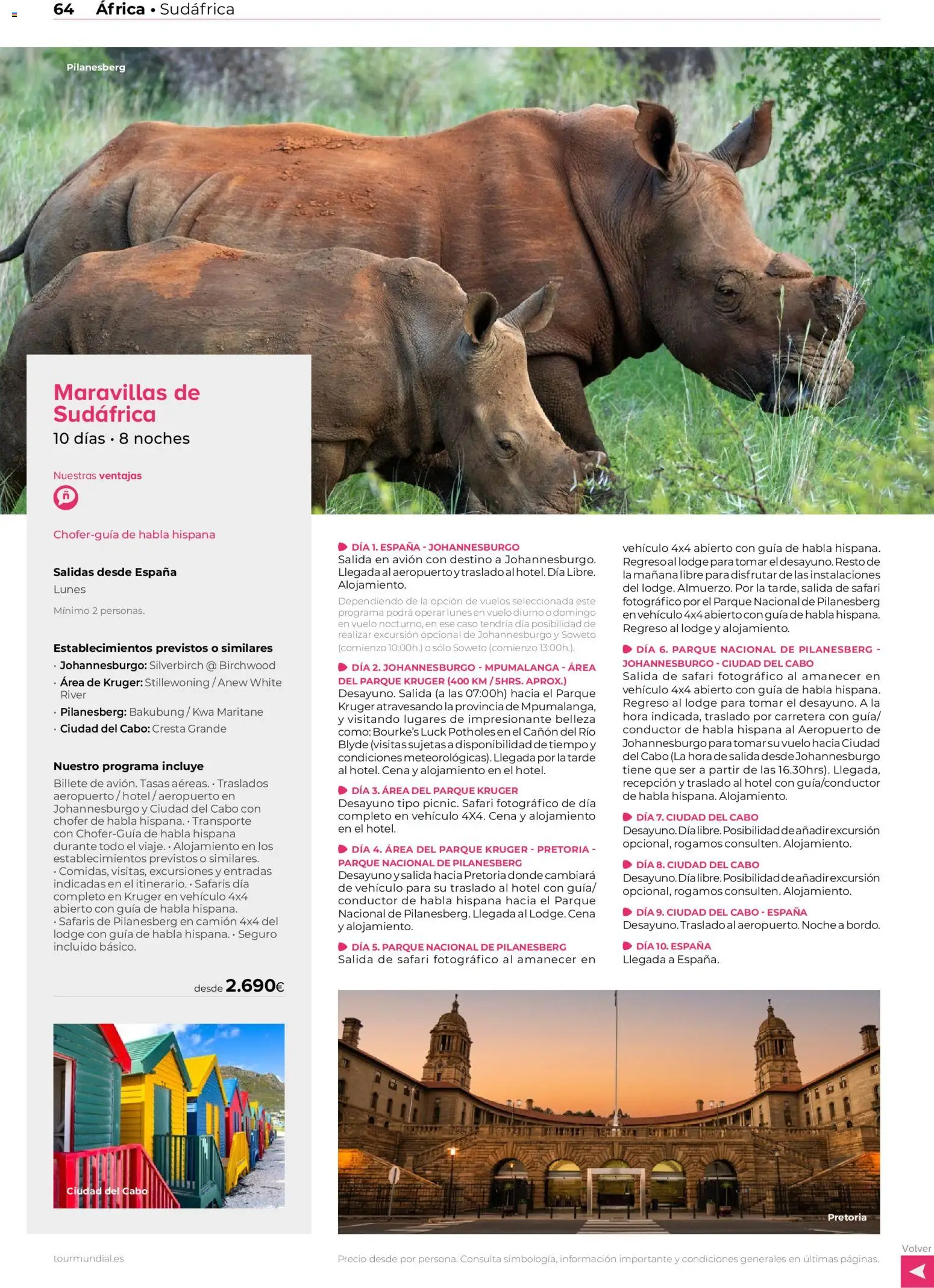 Viajes El Corte Inglés Africa y Oriente Medio │ válido desde el 01.01.2026 | Página: 64