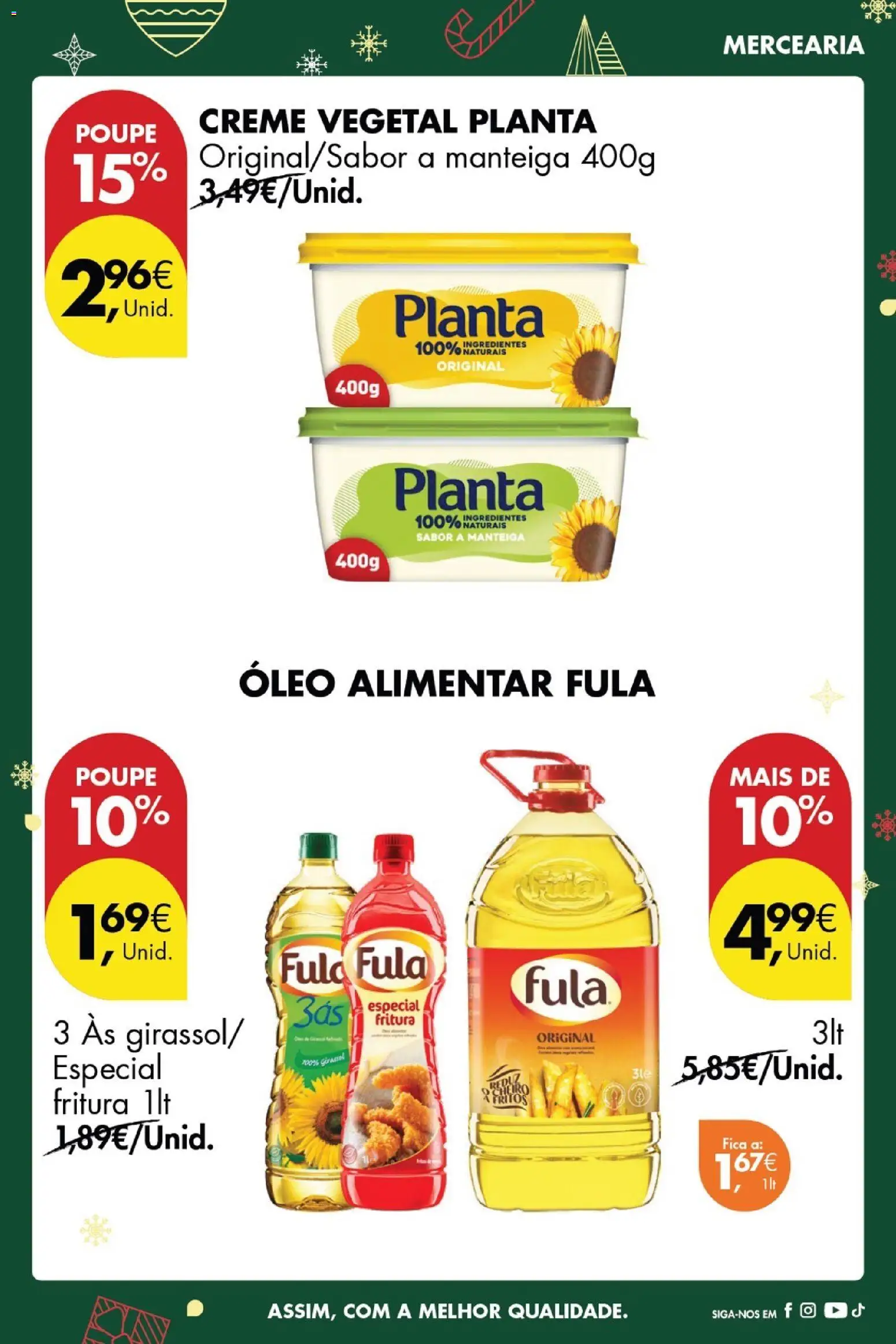 Pingo Doce Poupe este Fim de Semana │ válido de 19.12.2025 | Página: 23 | Produtos: Manteiga, Óleo, Creme