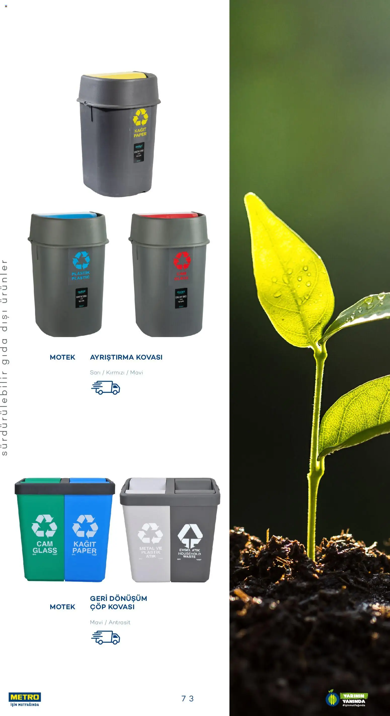 Metro - Sürdürülebilir Ürünler Kataloğu - 28.07.2025 tarihinden itibaren geçerlidir | Sayfa: 73