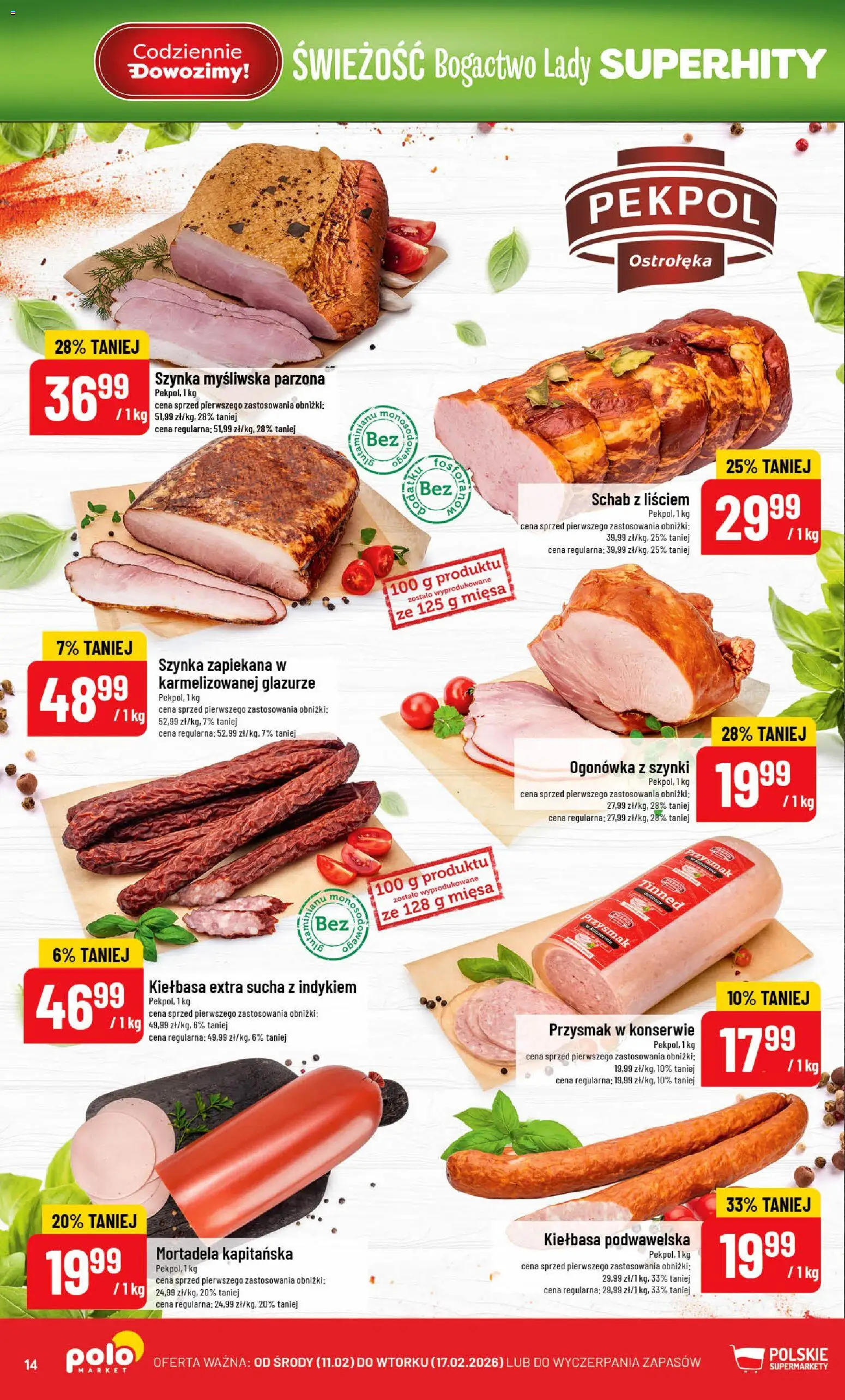POLOmarket Gazetka od 11.02.2026 | Strona: 14