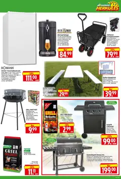 HERKULES Bau & Garten ab 27.04.2026 gültig | Seite: 7 | Produkte: Grill, Bier