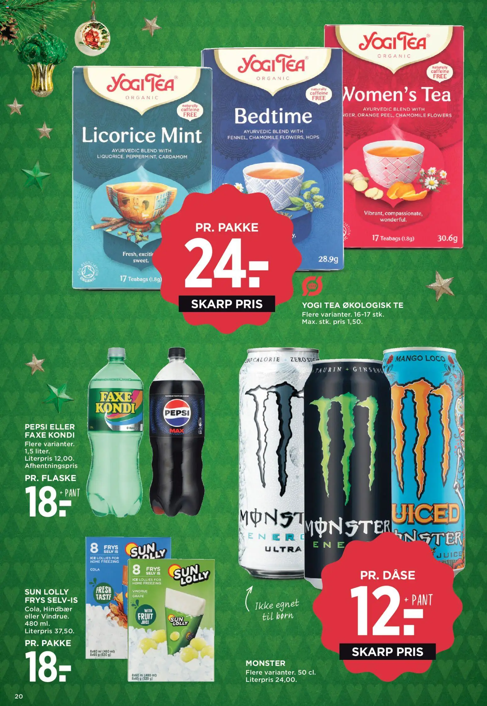Meny tilbudsavis – gyldig fra 21.11.2025 | Side: 33 | Produkter: Mango, Juice, Faxe Kondi, Pepsi