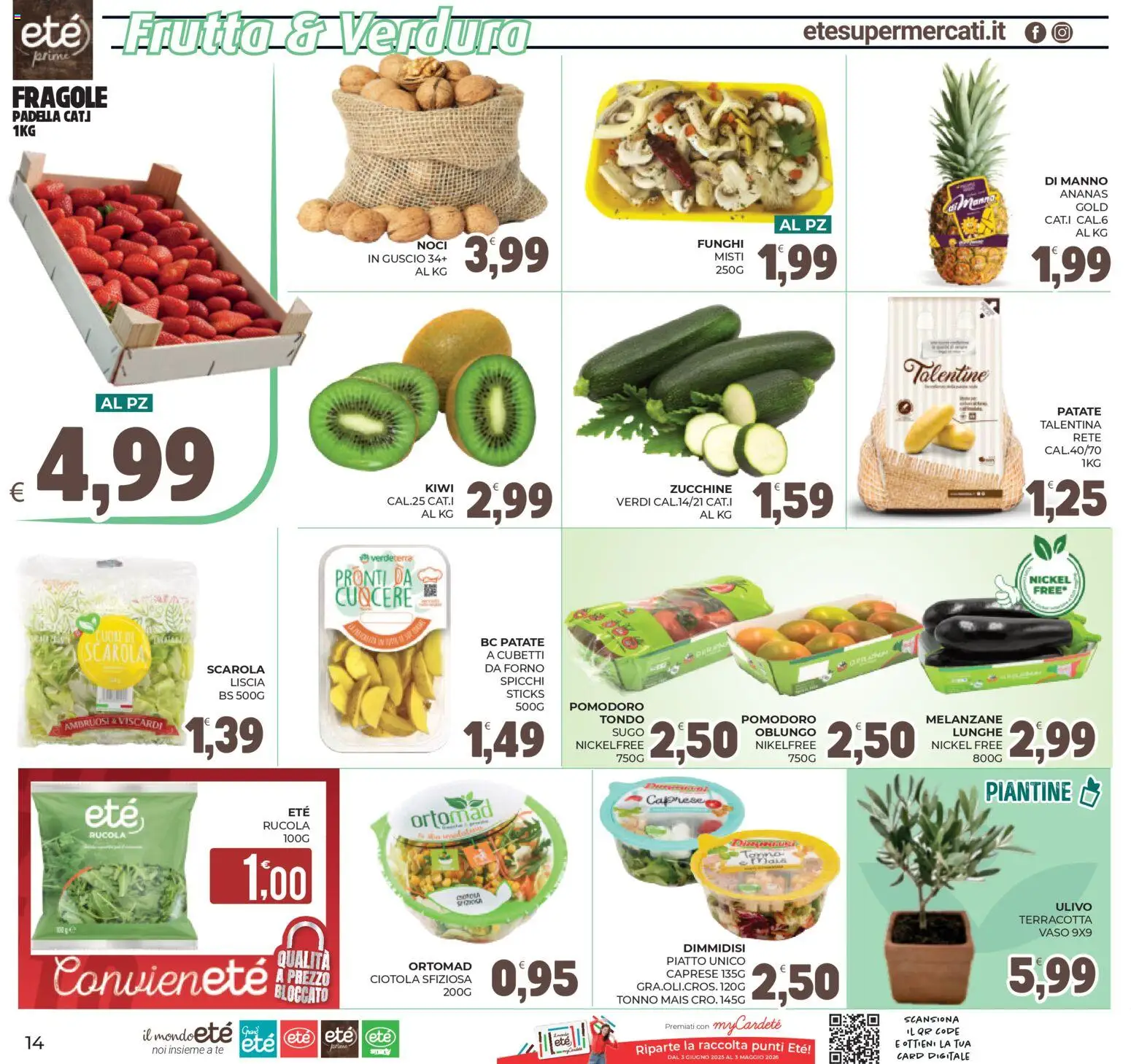 Volantino Eté del 24.03.2026 | Pagina: 14 | Prodotti: Tè, Noci, Mais, Ciotola