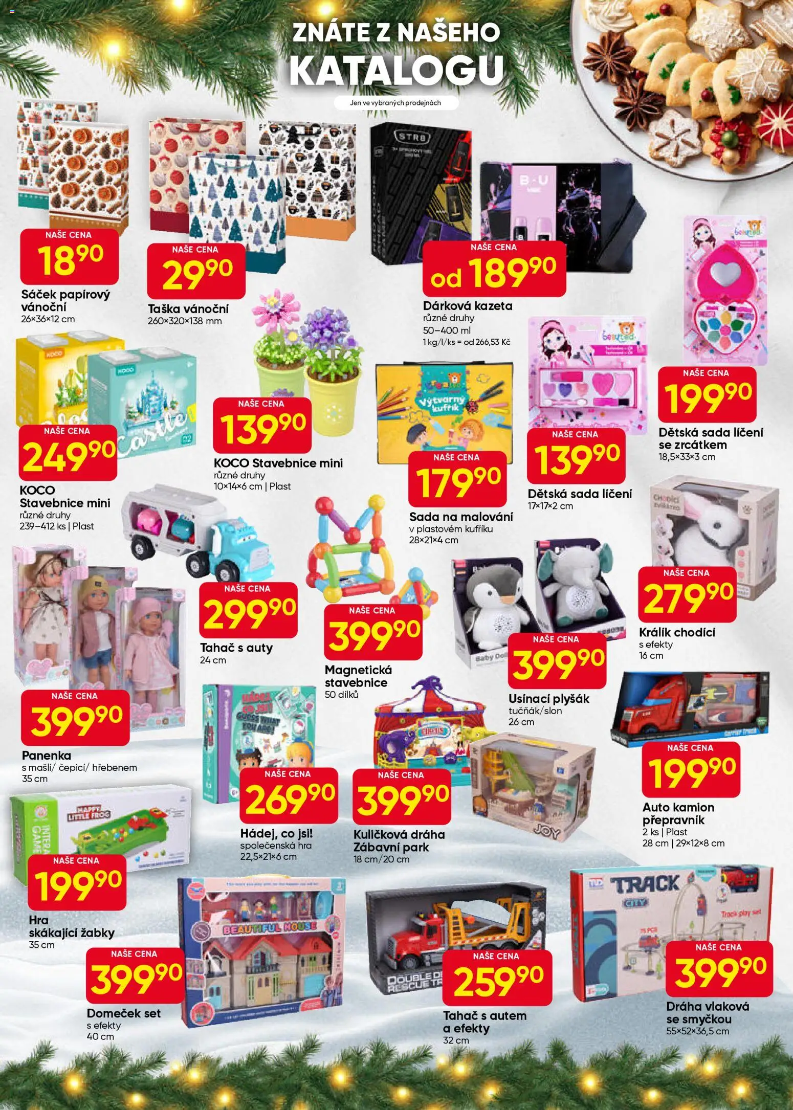 Hruška leták od 10.12.2025 | Strana: 11 | Produkty: Kuličková dráha, Stavebnice, Hra, Magnetická stavebnice