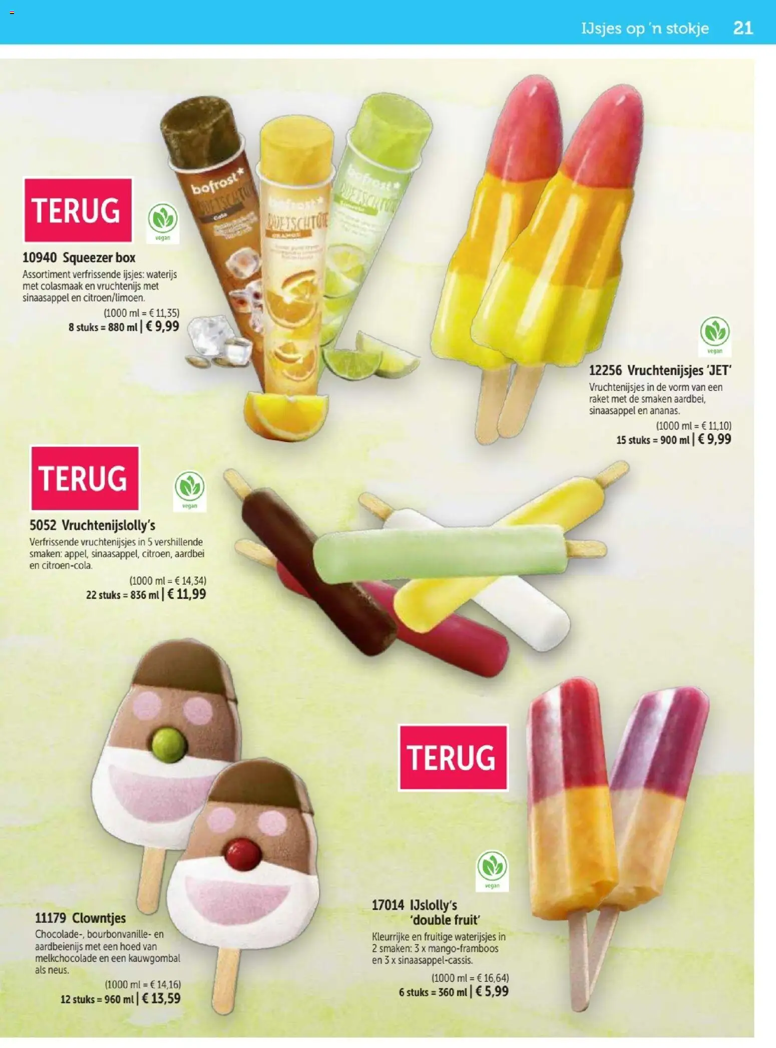 {H1} | Pagina: 21 | Producten: Een hoed, Box, Aardbei