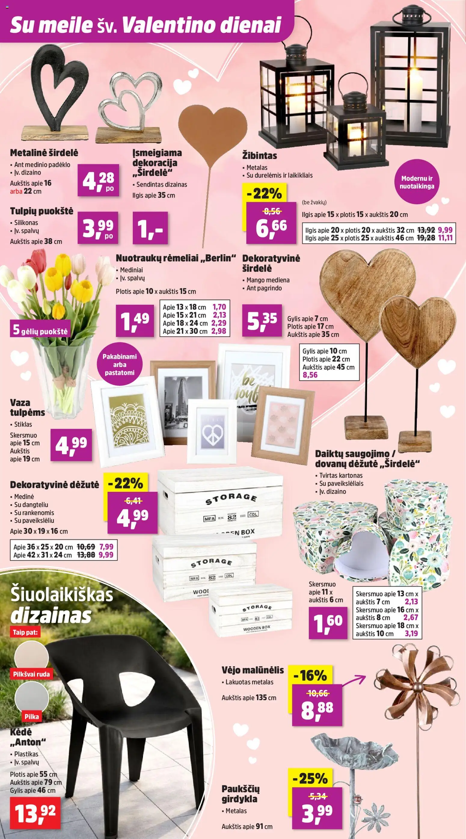 Thomas Philipps akcijos nuo 02.02.2026 | Puslapis: 4 | Prekių: Malūnėlis, Kėdė, Vaza