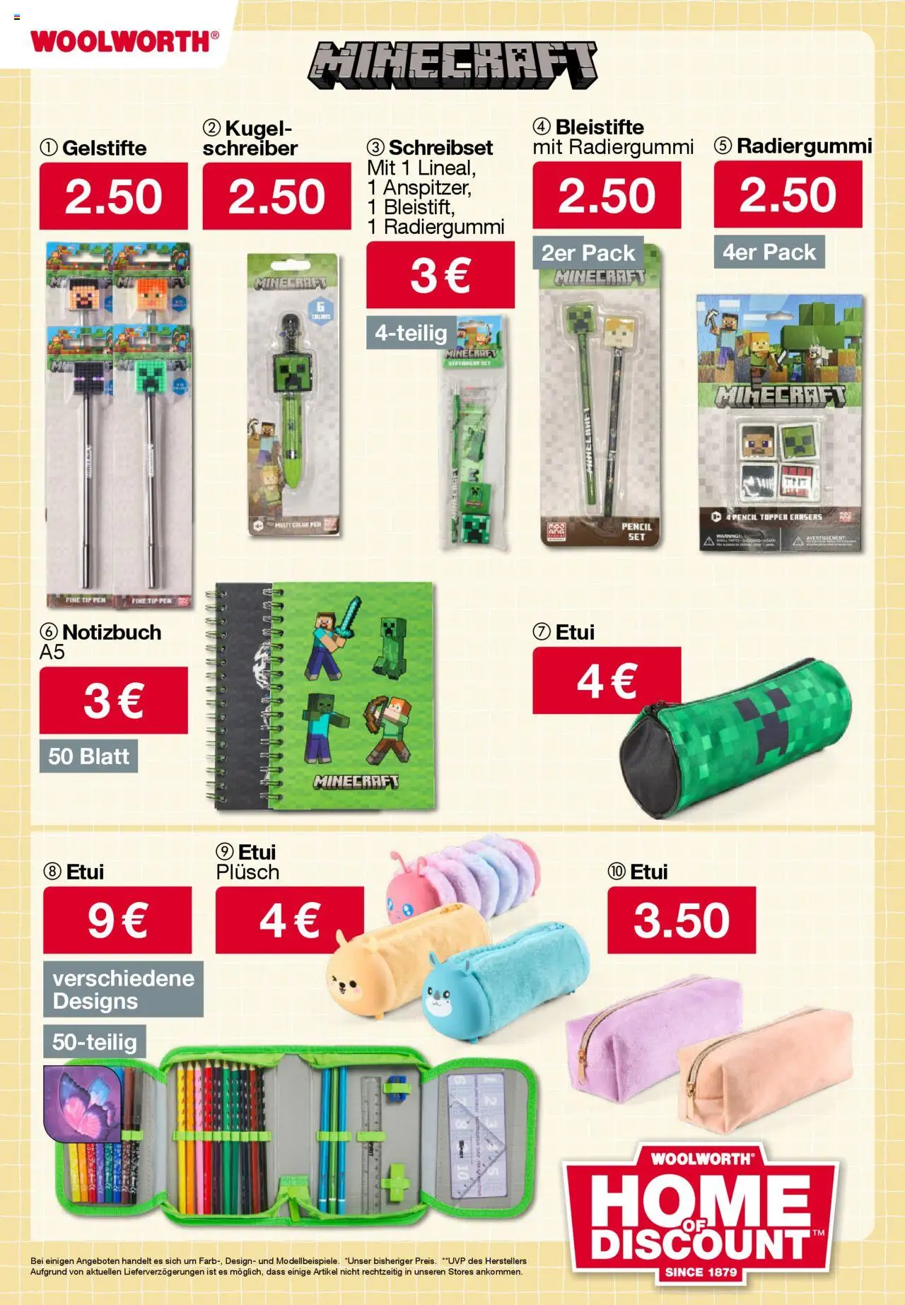 Woolworth Schulprospekt - gültig ab dem 20.08.2025 | Seite: 15 | Produkte: Topper, Notizbuch