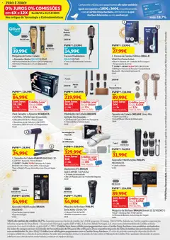 Pré-visualização Auchan - Onde o Natal acontece com a melhor tecnologia válido de 21.11.2025 | Página: 15 | Produtos: Máquina de barbear, Depiladora, Secador de cabelo, Modelador de cabelo