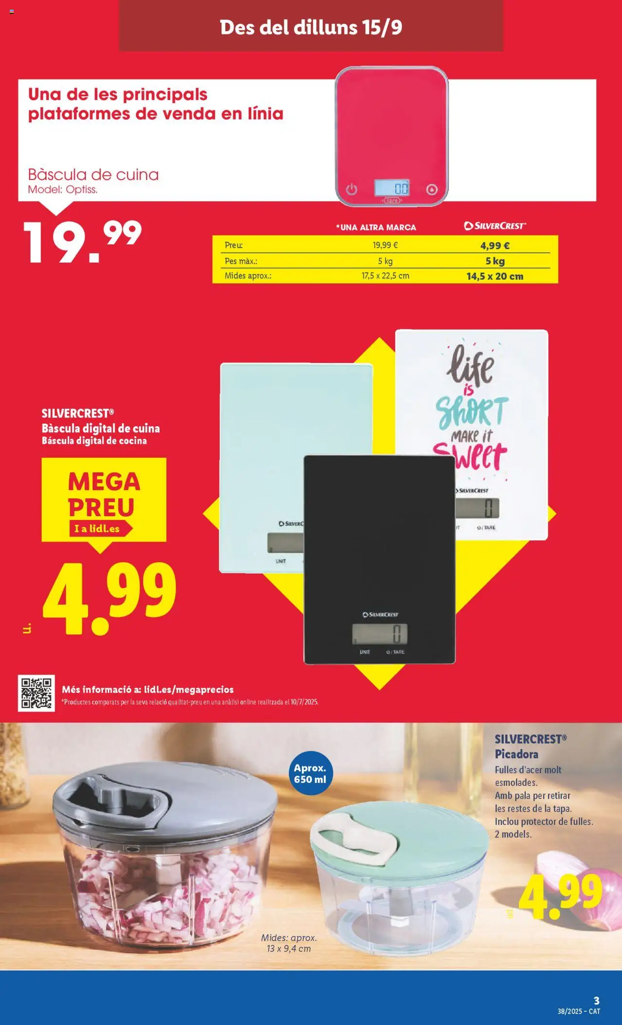 Lidl folleto de bazar │ válido desde el 15.09.2025 | Página: 5 | Productos: Cocina