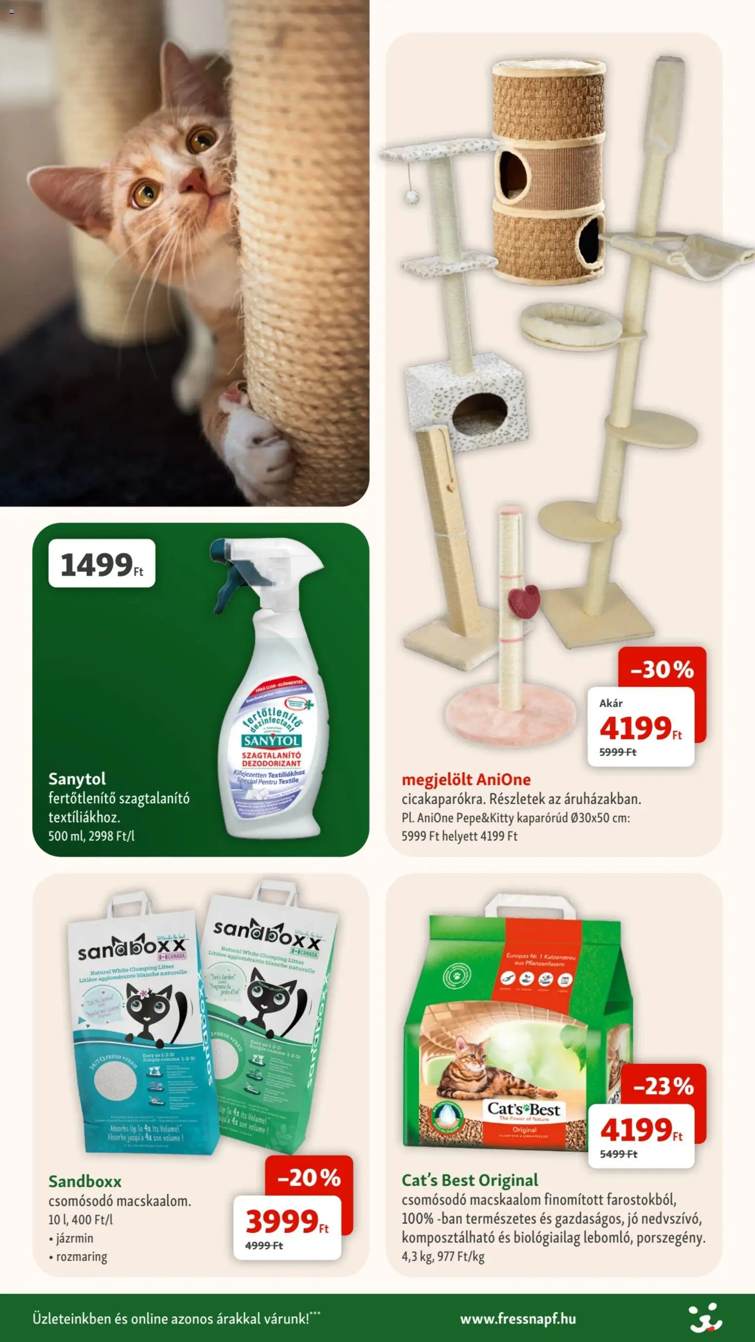 Fressnapf akciós ujság - amely érvényes a következő dátumtól: 04.12.2025 | Oldal: 12 | Termékek: Macskaalom