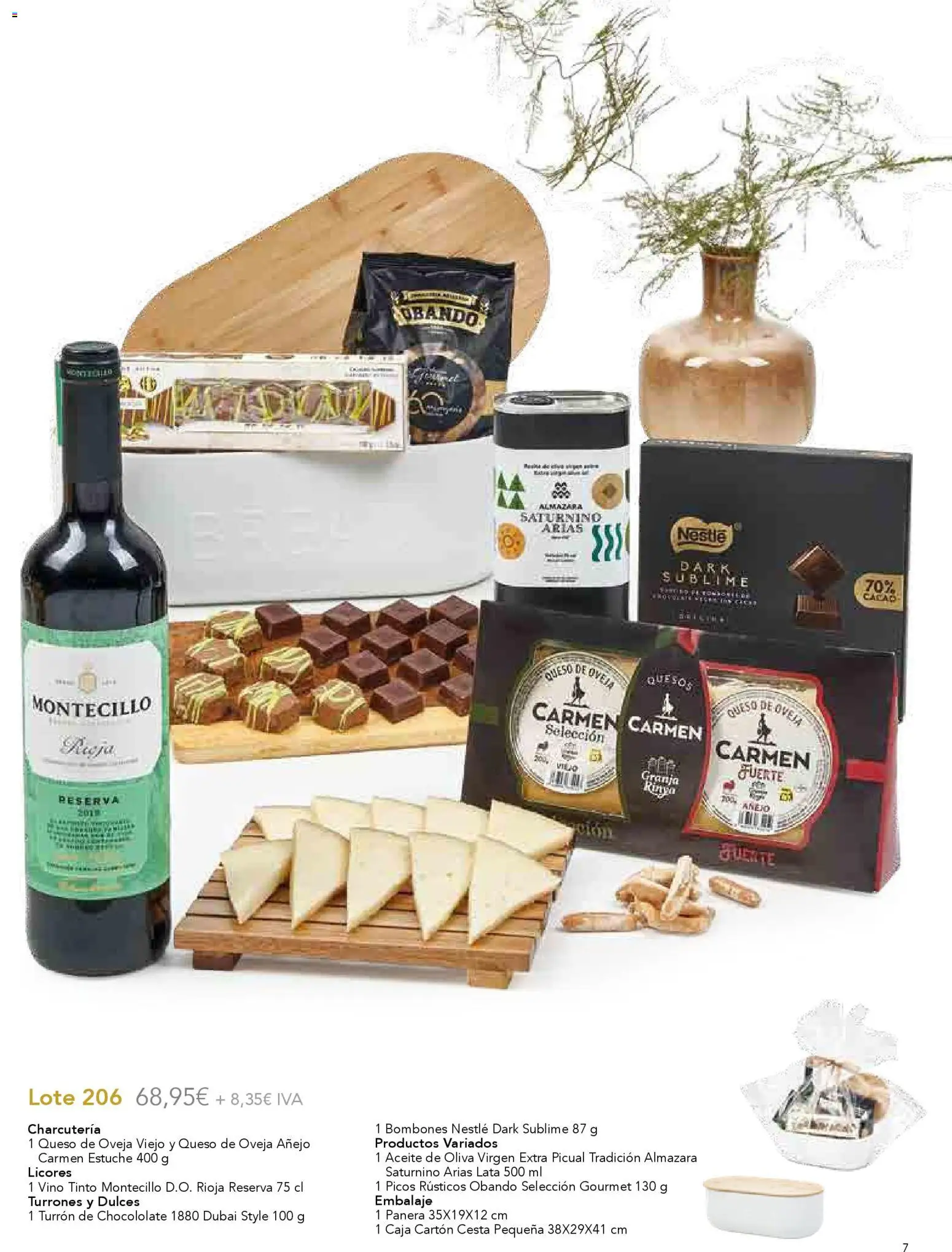 Lupa Supermercados Regalar en Navidad │ válido desde el 03.11.2025 | Página: 9 | Productos: Queso de oveja, Queso, Vino, Aceite de oliva virgen extra