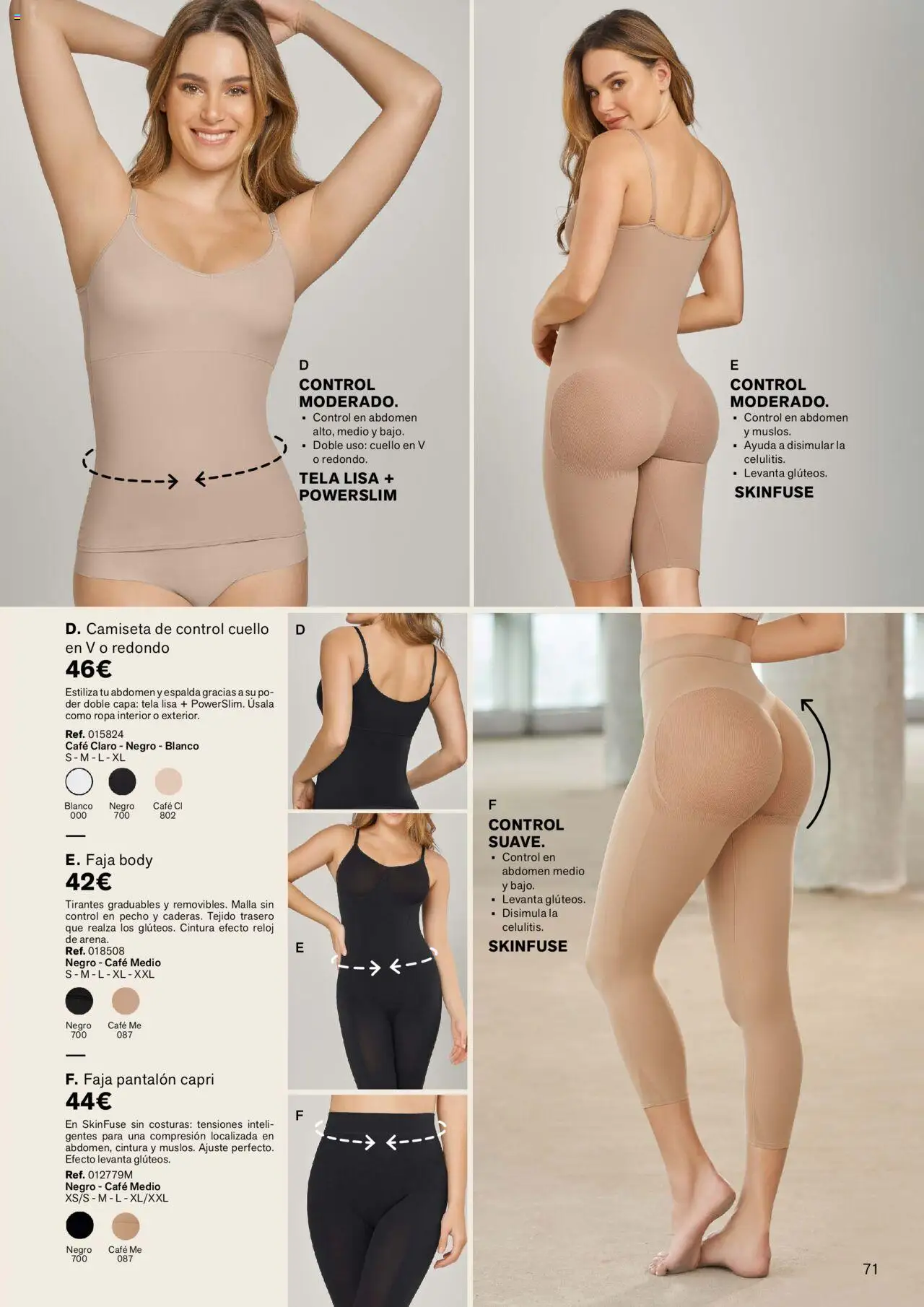 Leonisa folleto │ válido desde el 01.05.2025 | Página: 73 | Productos: Café, Reloj, Pantalón capri, Body