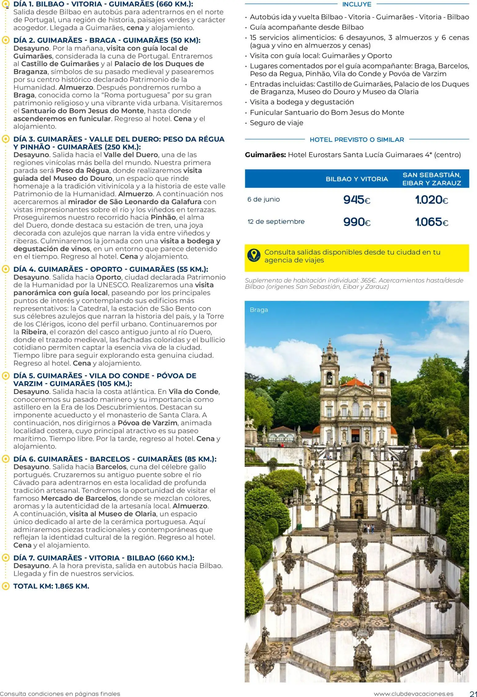 Viajes El Corte Inglés Adineko genérico │ válido desde el 01.02.2026 | Página: 21 | Productos: Vino, Peso, Braga, Cuna