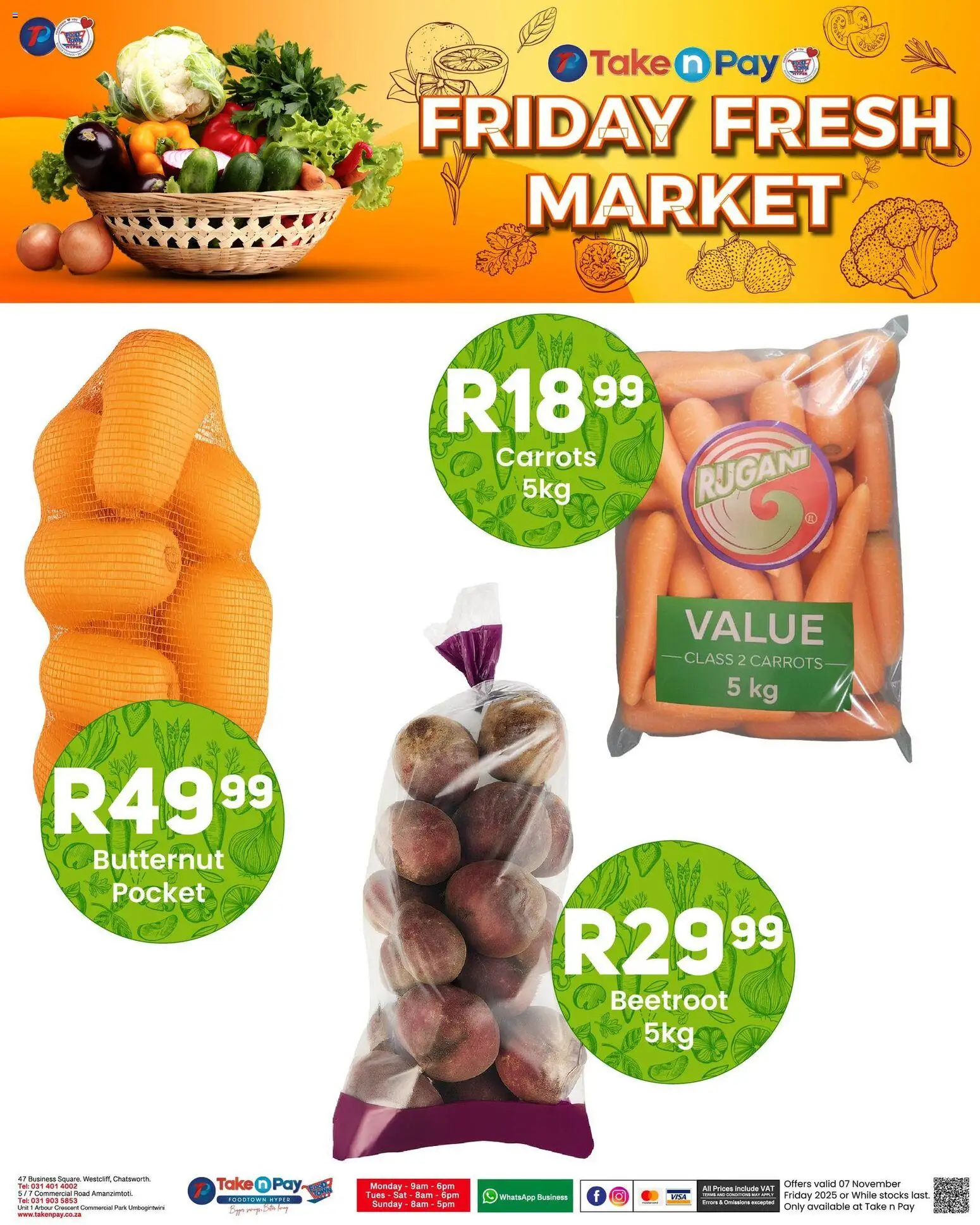 New Take n Pay catalogue – valid from 07.11.2025 | Page: 9 | Products: Carrots
