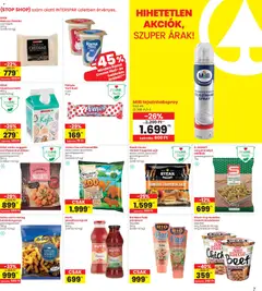Interspar Veszprém üzlet megújulás - amely érvényes a következő dátumtól: 26.03.2026 | Oldal: 7 | Termékek: Rama, Nuggets, Trappista sajt, Zöldbab